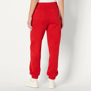 <b>Mesh</b> Insert Jogger <b>Pants</b> Women High Waist Drawstring Elastic Cuff Tapered Fit Breathable Polyester Spandex Sport - Product Image 2