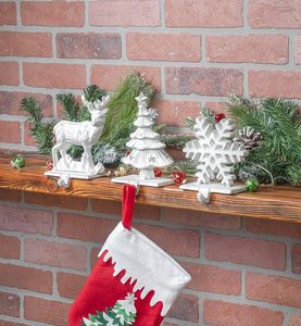 Decorative Holiday Hanging <b>Stocking</b> for Christmas Tree Handmade Christmas <b>Stocking</b> for Fireplace Mantel Home Party Festive Decor - Product Image 6