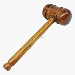 ZAP Export Quality Cricket Bat Mallet – Premium Hardwood | Durable Knocking Tool | Professional Bat Preparation Essential - Product Image 2