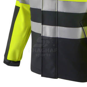 Chaqueta de Seguridad Reflectante de Alta Visibilidad para Hombre, Transpirable, con Cierre, al Mejor Precio - Product Image 6