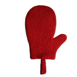 Mitaines élégantes en feutre fait main du Népal Accessoires d'ustensiles de cuisine élégants - Product Image 4