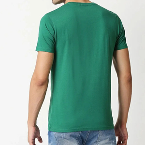 T-shirts pour hommes en coton tricoté 100% fabriqués au Pakistan, confortables, coupe oversize, design fitness, séchage rapide, motif lettres unique, été, faible MOQ - Product Image 4