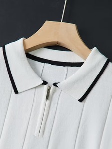เสื้อเชิ้ตแขนสั้นผู้ชายแบบสั่งทำพิเศษ ผ้าริบเนื้อนุ่ม ระบายอากาศได้ดี น้ำหนักเบา เป็นมิตรกับสิ่งแวดล้อม ผลิตจากโพลีเอสเตอร์/คอตตอน ODM แฟชั่นลำลองสำหรับฤดูร้อน - Product Image 3