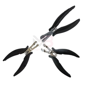 Pinzas para Extensiones de Cabello de Acero Inoxidable con Microperlas, Pinzas para Extensiones de Cabello Humano, Pinzas con Dientes para Extensiones de Cabello - Product Image 5