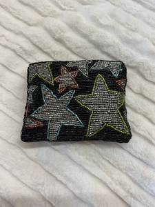 Bolso Rectangular Hecho a Mano con Diseño de Estrellas Bordadas, Artesanía Textil, Decoración del Hogar, Arte de Bordado - Product Image 3