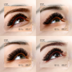 Charmlash Fournitures professionnelles pour cils en gros Extensions de cils en cachemire LC C CC LB B J M Natural Lift Lash Extension Clean Girl - Product Image 4
