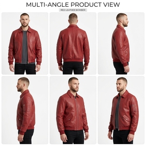 Veste en cuir de style décontracté et élégant ProudWear, doublure intérieure douce, vêtement d'extérieur léger et tendance pour un usage quotidien - Product Image 2