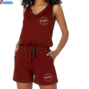 Conjuntos de Ropa de Verano para Mujer, Conjuntos Deportivos Personalizados de Moda Urbana, Top sin Mangas y Pantalones Cortos, Tallas Grandes 2csP - Product Image 5
