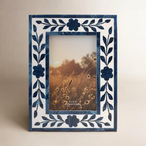 Export Quality Handmade Resin Inlay Rectangular Photo <b>Frame</b> Luxury Picture <b>Frame</b> for Home Office Decoration Display tableware - Product Image 2