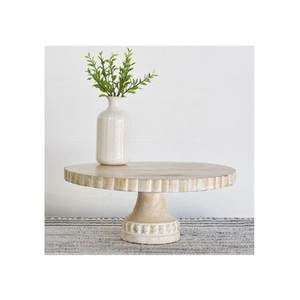 Base de Madera Premium para Postres, Soporte para Exhibición de Pasteles de Boda, Servicio de Pasteles de Cumpleaños, Productos de Panadería y Decoración del Hogar - Product Image 3