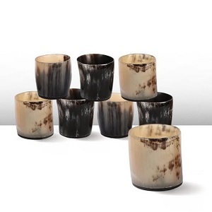 Trending Handmade Modern Premium Natural Horn <b>Beer</b> Cup Eco-Friendly F S INTERNATIONAL New Year Graduation Occasion Uttar Pradesh - Product Image 1
