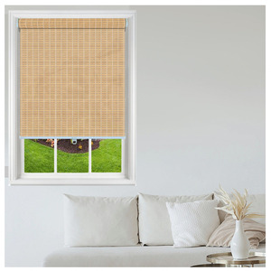 Persiana Enrollable de Bambú Decorativa, Inalámbrica, Integrada, de Diseño Natural, Horizontal, con Filtro de Luz, Ecológica - Product Image 1