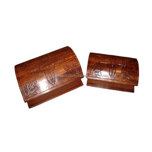 Highly Rated Handcrafted <b>Wooden</b> Jewelry Organizer and Keepsake <b>Box</b> Available in Diverse Designs and Sizes at Good Rates - Product Image 1