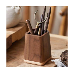 Portalápices de Madera Natural Sólida, el Mejor Portalápices de Diseño, Portalápices Moderno para Oficina, Gran Venta - Product Image 5
