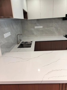 MiyaStone - Losa de Calacatta Blanca Impresa en 3D para Proyectos Residenciales Modernos, Venta al por Mayor - Product Image 3