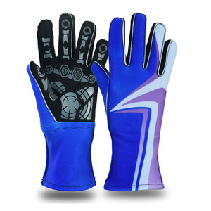 Guantes de Carreras Personalizados para Karting 2025, de Cuero Transpirable, con Cinco Dedos, para Conducción, con Pantalla Táctil - Product Image 1