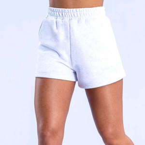 กางเกงขาสั้นผู้หญิงออกแบบเองได้ พิมพ์โลโก้ตามสั่ง ผ้าฝ้าย 100% แห้งเร็ว เป็นมิตรกับสิ่งแวดล้อม ราคาขายส่ง ชุดออกกำลังกาย - Product Image 2