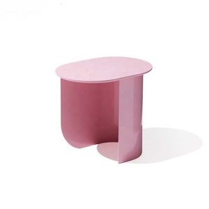 Mesa auxiliar de madera y Metal, mesa moderna de lujo, de Metal, para oficina, hogar, habitación, restaurante, redonda, hecha en la India - Product Image 1
