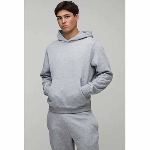 Survêtement d'hiver pour homme, coupe décontractée, à capuche, élégant, imprimé délavé, léger, pour usage extérieur, 100% coton, fabriqué au Pakistan - Product Image 5