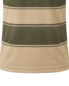 T-shirt de sport personnalisé vert olive beige pour homme, séchage rapide, respirant, pour la gym, la course, le fitness, l'entraînement athlétique, haut de sport - Product Image 6