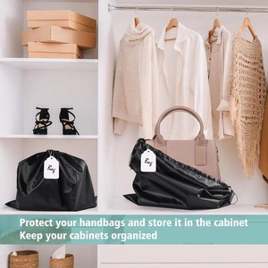 Sac de protection de luxe anti-taches avec fermeture éclair et logo personnalisé pour sacs à main, chaussures, montres, bijoux et solutions d'emballage pour boutiques - Product Image 5