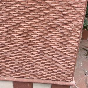 Piedra arenisca de color rojo utilizada para decoración de paisajes, decoración de paredes, hogares, jardines, hoteles, complejos turísticos, cascadas, etc. - Product Image 6