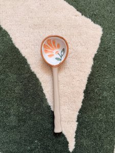 Cuchara Grande de Cerámica Hecha a Mano en Japón con Mango Largo, Estilo Retro, para Sopa, Té o Regalos Empresariales para Hoteles (Marca U) - Product Image 6