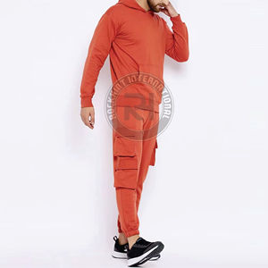 Chándal de Poliéster y Algodón de Ajuste Cómodo, Tejido Suave y Transpirable, Ideal para Entrenamiento en el Gimnasio, Deportes y Estilo de Vida Diario - Product Image 4