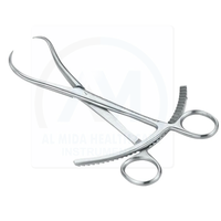Pinces chirurgicales orthopédiques Al Mida Healthcare AMHC-Orhto-08 en acier inoxydable, manuelles, certifiées CE, instrument de chirurgie générale