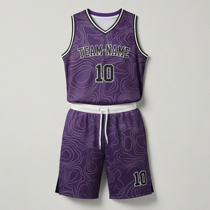 Uniforme de Baloncesto sin Mangas para Adultos, 100% Poliéster Transpirable, Apliques Personalizables con Nombres y Números del Equipo, Ropa Deportiva - Product Image 5