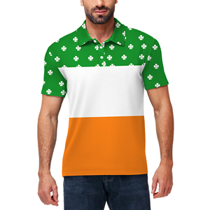 Chemises polo pour hommes en gros, performance, séchage rapide, écologiques, pour le golf, vêtements de sport légers - Product Image 4