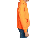 Sweat à capuche unisexe en polaire polyester, service OEM, basique, personnalisable avec logo en impression gonflée pour homme