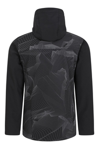 Veste softshell homme haute qualité, sur mesure avec logo et étiquettes, col à capuche, matière polaire 100% coton, meilleur produit par AKO - Product Image 2