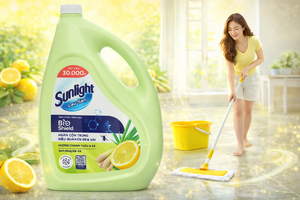 Sunlight floor <b>cleaner</b> Bioshield yuzu lemon & lemongrass 3.6kg x 3 Cans - Product Image 6