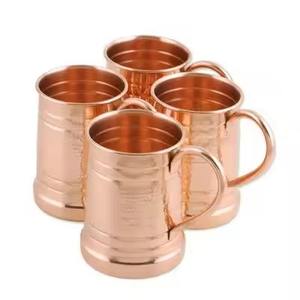 Taza de Cobre Clásica para Bar, Estilo Moscow Mule, Acabado Duradero para Bebidas en Restaurantes y Cocinas - Product Image 3
