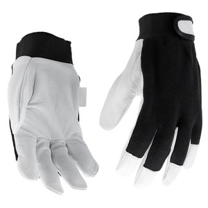 Gants de travail mécaniques au design élégant, dernière collection, en cuir renforcé, prix de gros, unisexes, pour la sécurité au travail. - Product Image 2