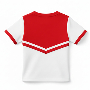 Compra al por mayor: Conjunto de falda plisada y top sin mangas con cuello en V elegante para equipos de porristas de secundaria y universidad - Product Image 3