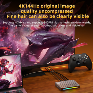 Tarjeta de Captura de Video VD15 4K 166Hz RGB con VRR (Frecuencia de Actualización Variable) para USB-C, Compatible con <span class=keywords><strong>MP4</strong></span>, para Juegos, Transmisión en Vivo, Dron DJIJ - Product Image 3