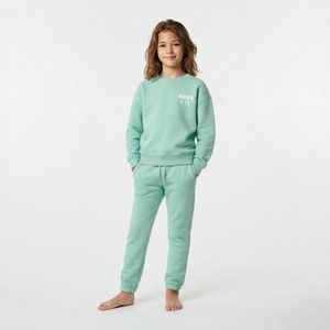 Conjunto Deportivo de Sudadera de Algodón para Niños con Pantalones Jogger, Logotipo Personalizado, Ropa Casual de Calle, Proveedor de Ropa - Product Image 2