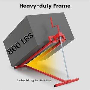 Multipurpose Mower Lift Jack 48 X 19.5 Folded Size 24 Lbs Net Weight for Cleaning/Repairing Mower Parts Accessories - Product Image 6