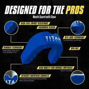 Protège-dents double couche personnalisé avec logo, pour la boxe, le MMA, le football, le rugby, le hockey, pour adultes et jeunes, commande en gros - Product Image 4