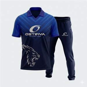 Ensemble Maillot et Pantalon de Cricket Unisexe 2026 – Impression par Transfert Thermique, Coupe Courte à l'Avant, Tenue d'Équipe Durable, Légère et Séchage Rapide - Product Image 4