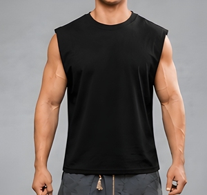 เสื้อกล้ามฟิตเนสทรงปกติ น้ำหนักเบา ระบายอากาศได้ดี เหมาะสำหรับออกกำลังกาย ฟิตเนส เพาะกาย และไลฟ์สไตล์แอคทีฟ - Product Image 1