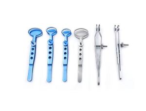 Pince à chalazion en titane et acier inoxydable, instrument ophtalmique, pince ophtalmique KO-CFS-8091 par KAHLU ORTHOPEDIC - Product Image 6