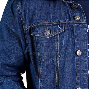 Chaquetas de mezclilla estilo vintage para hombre, tela resistente, chaqueta informal de mezclilla para invierno, para uso diario, moda moderna. - Product Image 5