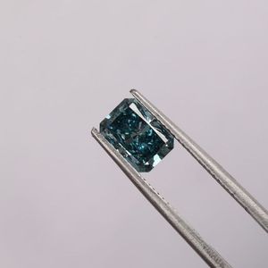 Diamante Suelto para Joyería Premium Unisex, Corte Radiante, 1 Quilate, Azul Fantasía, VVS2 VS1, Cultivado en Laboratorio con Certificación IGI CVD - Product Image 2