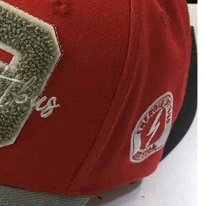 Casquette de baseball 5 panneaux en sergé 100 % coton, bicolore, pour sports de plein air, personnalisable avec logo brodé 3D – Vente en gros - Product Image 3