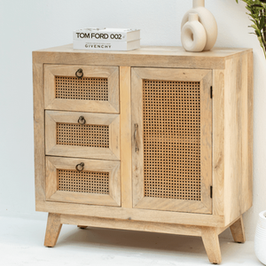 Aparador de Madera Vandana Pebble Zentrix para Interiores y Exteriores Modernos y Elegantes - Product Image 3