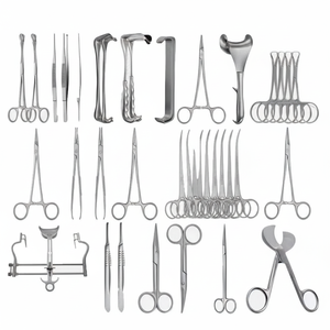 50 Pcs Custom Stainless Steel Manual C-Section Surgical Instruments <b>Set</b> - Product Image 1