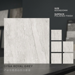 กระเบื้องพอร์ซเลน Dyna Grey ขนาด 600x600 มม. ผิวมันเงา ลายหินอ่อน ทนกรด กันลื่น คอลเลคชั่นพื้นภายในแบบขัดเงา - Product Image 3